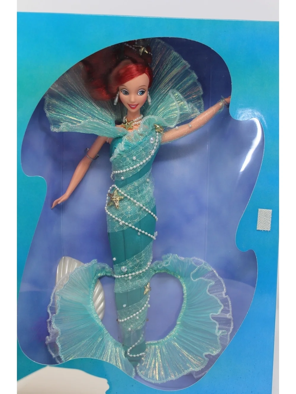 NRFB Mattel Aqua Fantasy Ariel Barbie Doll Disney The Little Mermaid #17827 VTG